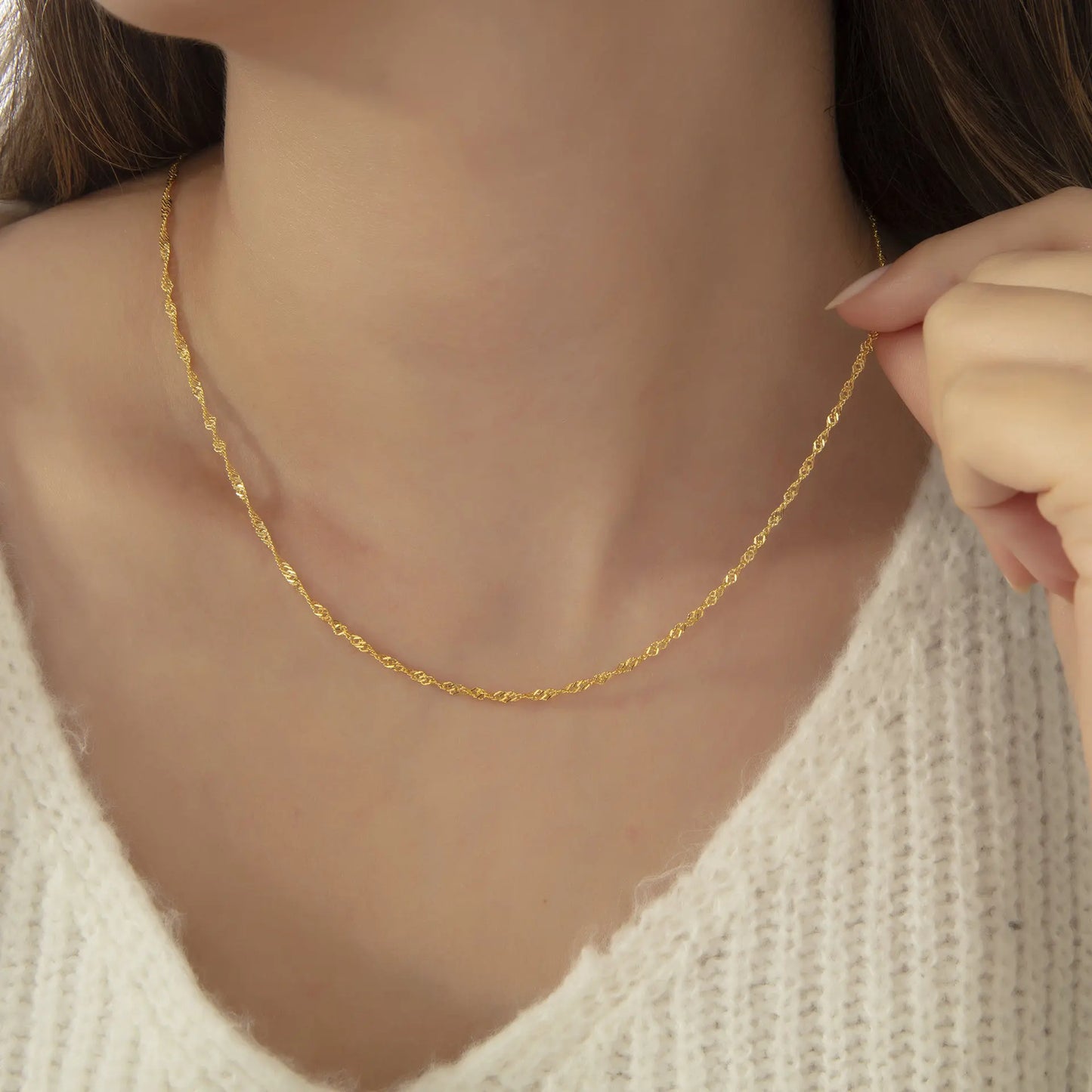 Klassische Goldketten